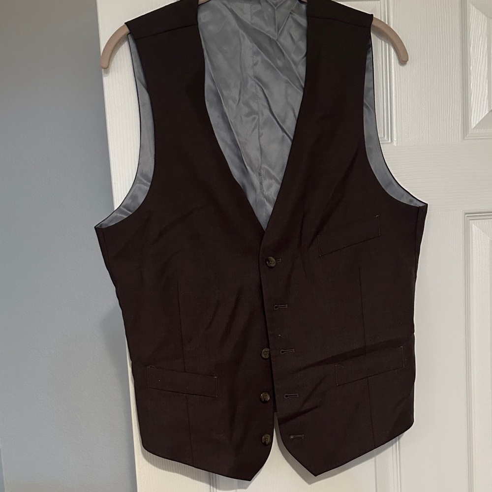 Men's chocolate brown Vest